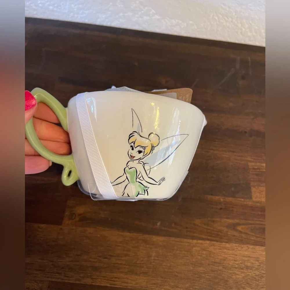 New Tinkerbell Rae Dunn collectors series Pixie Fairy Measuring‎ cups set of 4